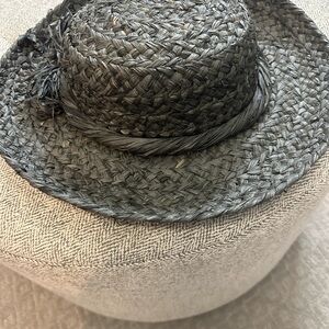 Source Unknown Black Woven Hat